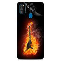 Lopard Samsung Galaxy M30s Uyumlu Kılıf FireX (12) Koruyucu Silikon Elektro Gitar