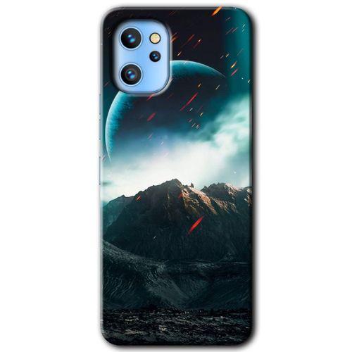 Reeder S19 Max Pro Kılıf HD Desen Baskılı Arka Kapak - Uzay Gökyüzü