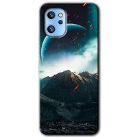 Reeder S19 Max Pro Kılıf HD Desen Baskılı Arka Kapak - Uzay Gökyüzü