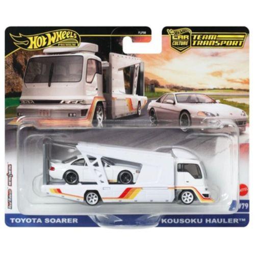 Eğitici Çocuk Hot Wheels Premium Car Culture Team Transport Toyota Soarer Kousuka Hauler