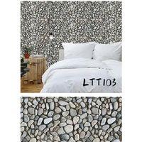 Çakıl Taşı Desenli Yapışkanlı Kaplama Kağıdı  Büyük Boy 3 Metre