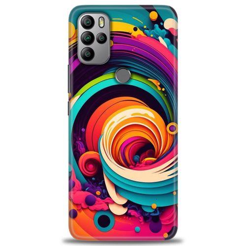 General Mobile GM 21 Pro Kılıf HD Baskılı Kılıf - Renk Hortumu + Tam Ekran Koruyucu