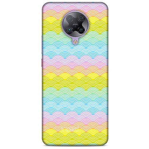 Xiaomi Poco F2 Pro Kılıf Pastel Renkler (1) Kılıfı Karışık Renkli