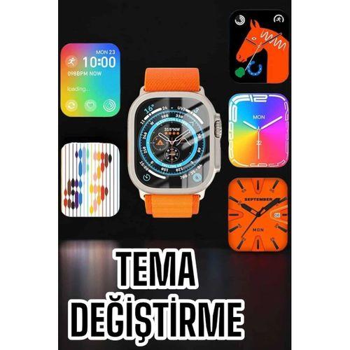 Akıllı Saat Uyku Ve Spor Takibi Yeni Nesil Bluetooth Bağlantılı Amoled Ekran