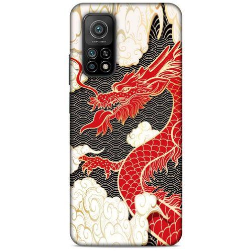 Xiaomi Mi 10T 5G Kılıf Japonya (6) Silikon Kılıf Ejderha