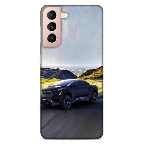 Lopard Samsung Galaxy S21 Uyumlu Kılıf PickUpX (36) Glitter Kılıf Koyu Gri