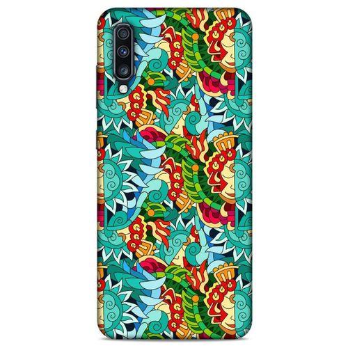 Samsung Galaxy A70s Kılıf Japonya (12) Koruyucu Silikon Karışık Renkli