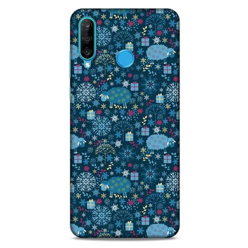 Yılbaşı Süsleri 29 Huawei P30 Lite Kılıf Silikon Kapak