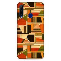 Lopard Huawei Y6P Uyumlu Kılıf Wood'X (45) Liquid Air Kılıf Baskılı