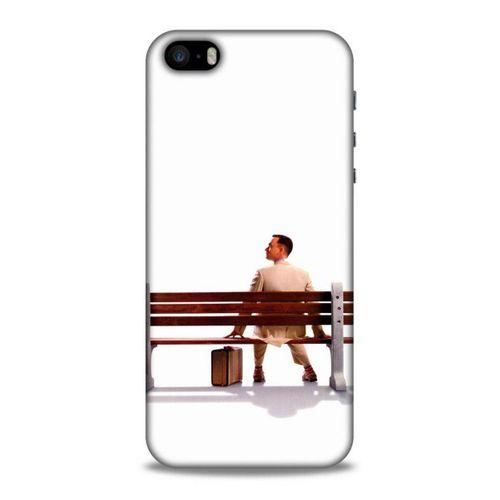 Lopard Apple Iphone 5S Uyumlu Kılıf IMDB Film (12) Koruyucu Silikon Forrest Gump