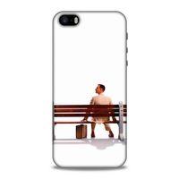 Lopard Apple Iphone 5S Uyumlu Kılıf IMDB Film (12) Koruyucu Silikon Forrest Gump