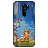 Xiaomi Redmi Note 8 Pro Kılıf Depresyon (28) Arka Kapak Kırmızı Siyah