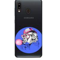 Zoologix (9) Samsung Galaxy A20 Şeffaf Kılıf Silikon Desenli