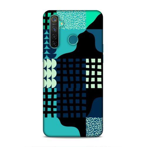 Realme 5 Pro Uyumlu Kılıf Insomnia (17) Tasarım Kılıf Yeşil Lacivert