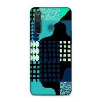 Realme 5 Pro Uyumlu Kılıf Insomnia (17) Tasarım Kılıf Yeşil Lacivert