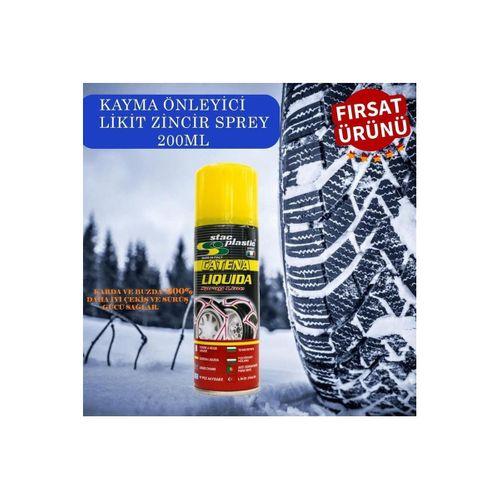 Stac Plastic Anti Patinaj Önleyici Kar Lastik Zincir Muadili Sprey 200 ml