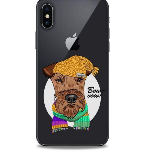 Zoologix (87) Apple Iphone X Şeffaf Kılıf Silikon Desenli