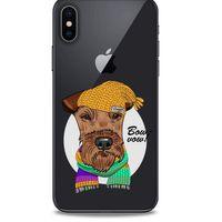 Zoologix (87) Apple Iphone X Şeffaf Kılıf Silikon Desenli