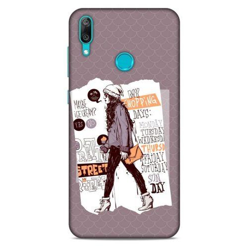 Sokak Modası 31 Huawei Y7 Prime 2019 Kılıf Desenli Silikon