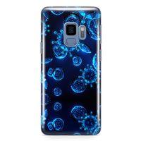 Samsung Galaxy S9 Kılıf Viral Enfeksiyon Arka Kapak Koruma Desenli Full Koruyucu