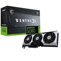 MSI VGA GEFORCE RTX 5080 16G VENTUS 3X OC PLUS RTX5080 16GB GDRR7 256 B DX12 PCIE 5.0 X16 (3XDP 1XHDMI)