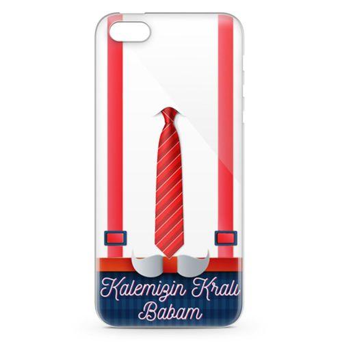 Apple iPhone SE Kılıf Babalar Günü Hediyesi Arka Kapak Koruma Desenli Full Koruyucu