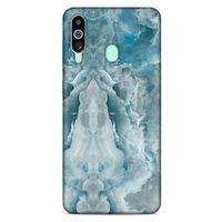 Samsung Galaxy M40 Uyumlu Kılıf Mavi Delisi (8) Baskılı Kılıf Mermer