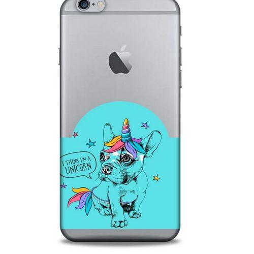 Zoologix (24) Apple Iphone 6S Plus Şeffaf Kılıf Silikon Desenli