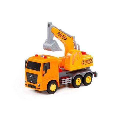 Polesie İş Makinaları Serisi - Sesli Işıklı - Excavator