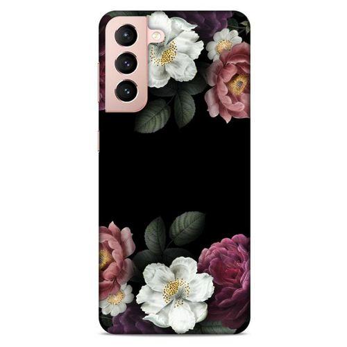 Lopard Samsung Galaxy S21 Uyumlu Kılıf Bahar (22) Tam Koruma Kılıfı Güller