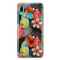 Huawei P Smart 2019 Kılıf Dost Papağanlar Arka Kapak Koruma Desenli Full Koruyucu
