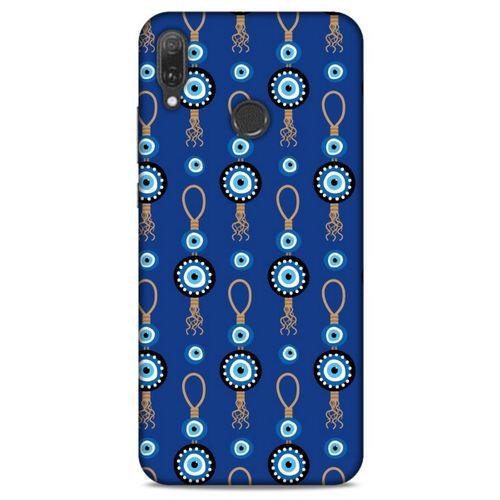 Nazarium (44) Desenli Silikon Kapak Huawei Y9 2019 Kılıf