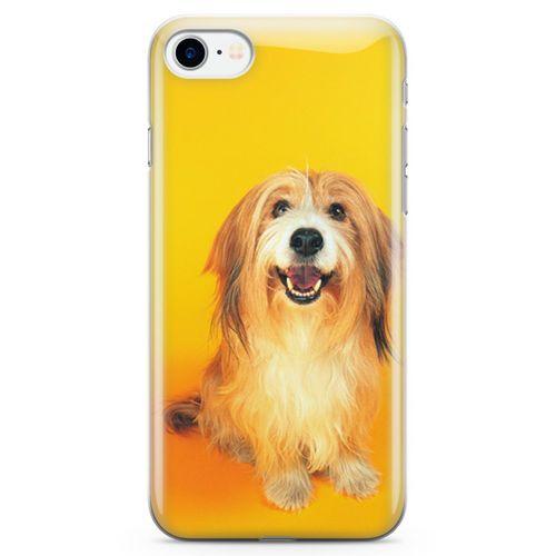 Apple iPhone 7 Kılıf Collie Arka Kapak Koruma Desenli Full Koruyucu