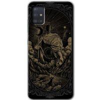 Samsung Galaxy A51 Kılıf HD Desen Baskılı Arka Kapak + Temperli Cam - Kıyamet