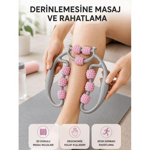 Taşınabilir 3d Masaj Rulosu – Kas Rahatlatıcı Ve Yağ Azaltıcı Masaj Cihazı