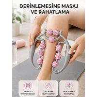Taşınabilir 3d Masaj Rulosu – Kas Rahatlatıcı Ve Yağ Azaltıcı Masaj Cihazı