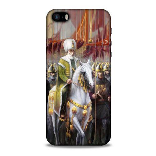 Apple Iphone 5 Uyumlu Kılıf Ottoman (21) Koruyucu Kapak Kanuni Sultan Süleyman