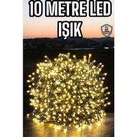 Led Işık 10 Metre Gün Işığı Parlak Ve Doğal Ağaç Süsleme