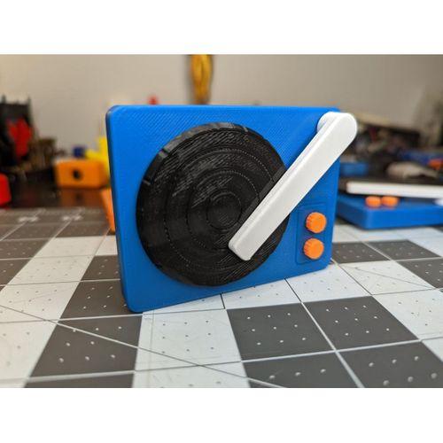 DJ Turntable _ Kayıt Çalar Mekanik Oyuncak - 5141929
