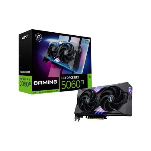 MSI VGA GEFORCE RTX 5060 TI 16GB GDDR7 128B DX12 PCIE 5.0 X16 (3XDP 1XHDMI)