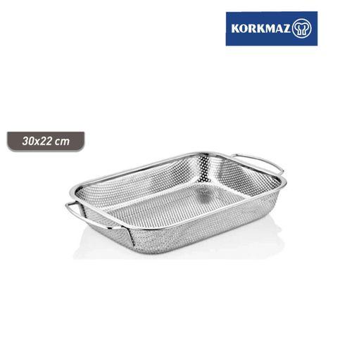 Korkmaz A758 Twisty Dikdörtgen Süzgeç 29.5 Cm