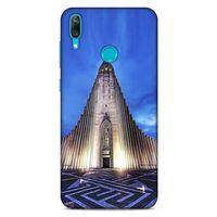 Huawei Y7 Prime 2019 Kılıf Dünya Mimarisi (38) Neo Hybrid Kılıf Church of Hallgrimur