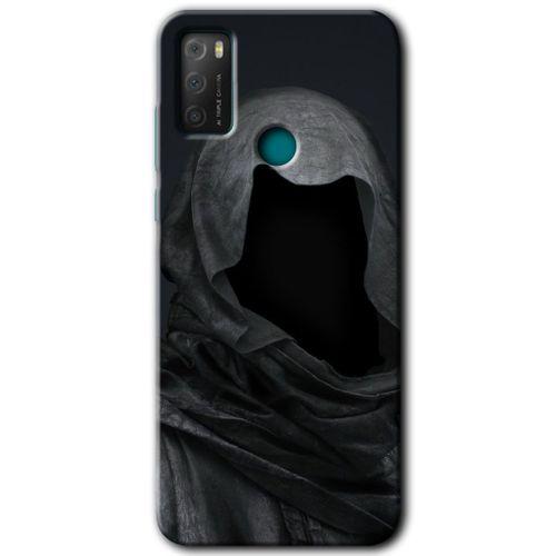 TCL 20E Kılıf HD Desen Baskılı Arka Kapak - Death