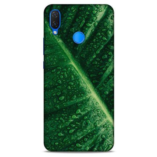 Lopard Huawei Psmart 2019 Uyumlu Kılıf Bahar (31) TPU Kılıf Nemli Yaprak