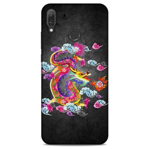 Huawei Y9 2019 Kılıf Japonya (29) Arka Koruma Kılıfı Japonya Ejderha Festivali