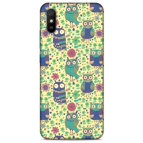 Baykuşlar (15) Desenli Silikon Kapak Telefon Kabı Xiaomi Redmi 9A Kılıf