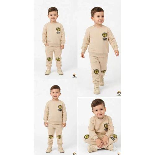 3/7 Yaş Baskılı Penye Çocuk Takımı