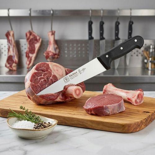 Sürmene Kasap Bıçağı 30 cm Keskin Et Doğrama Kuşbaşı Kemik Sıyırma Kurban Kesim Bıçağı Sürbisa 61021