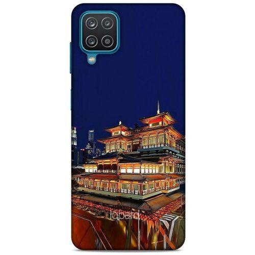 Lopard Samsung Galaxy A12 Uyumlu Kılıf Dünya Mimarisi (48) Bumper Kılıf