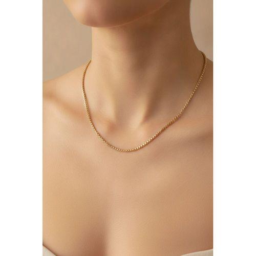 14K Gold Renk Kaplama Zincir Model CM Kadın Kolye